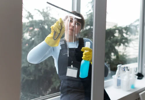 Nettoyage de vitres intérieures et extérieures à Commana